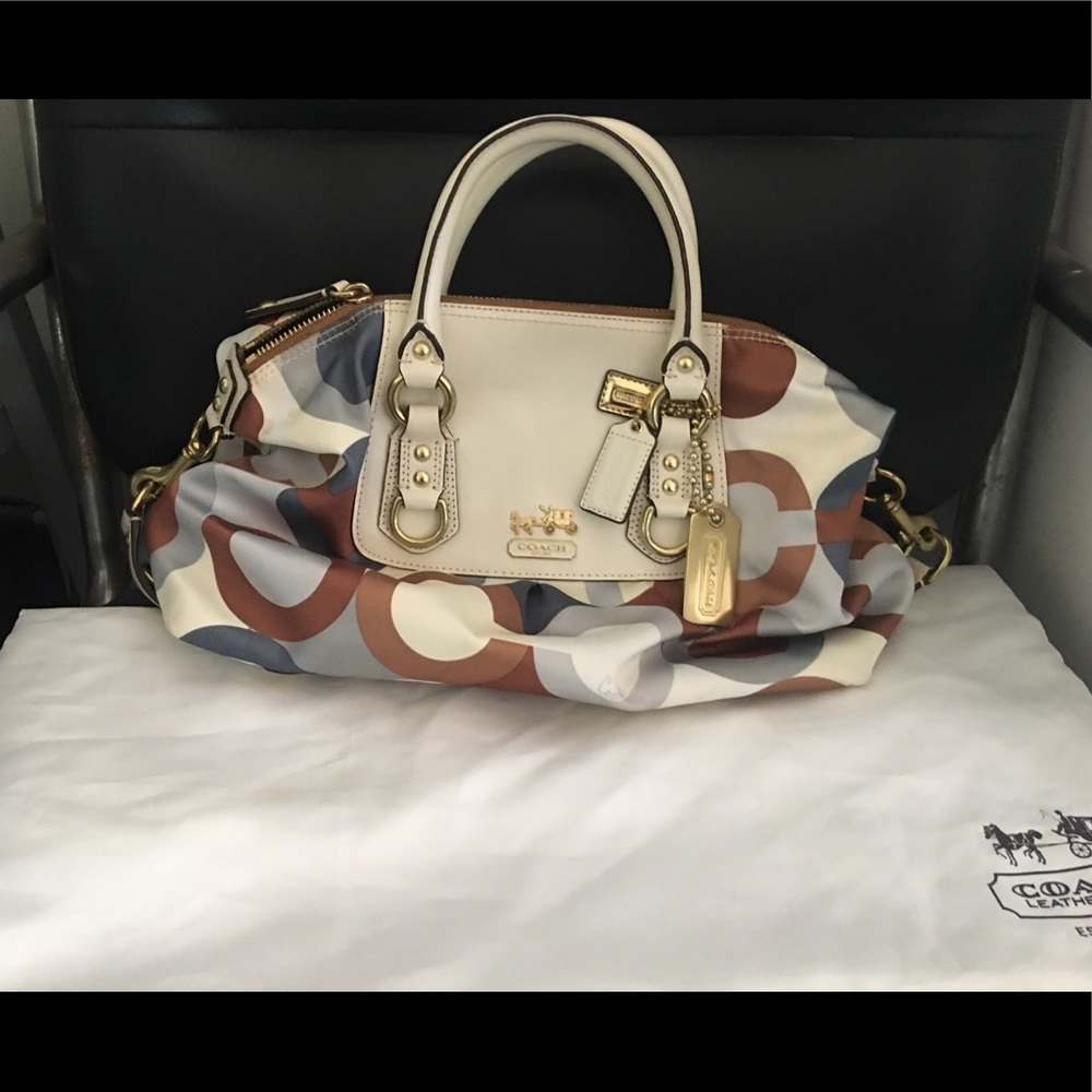 Coach “C” Signature Handbag